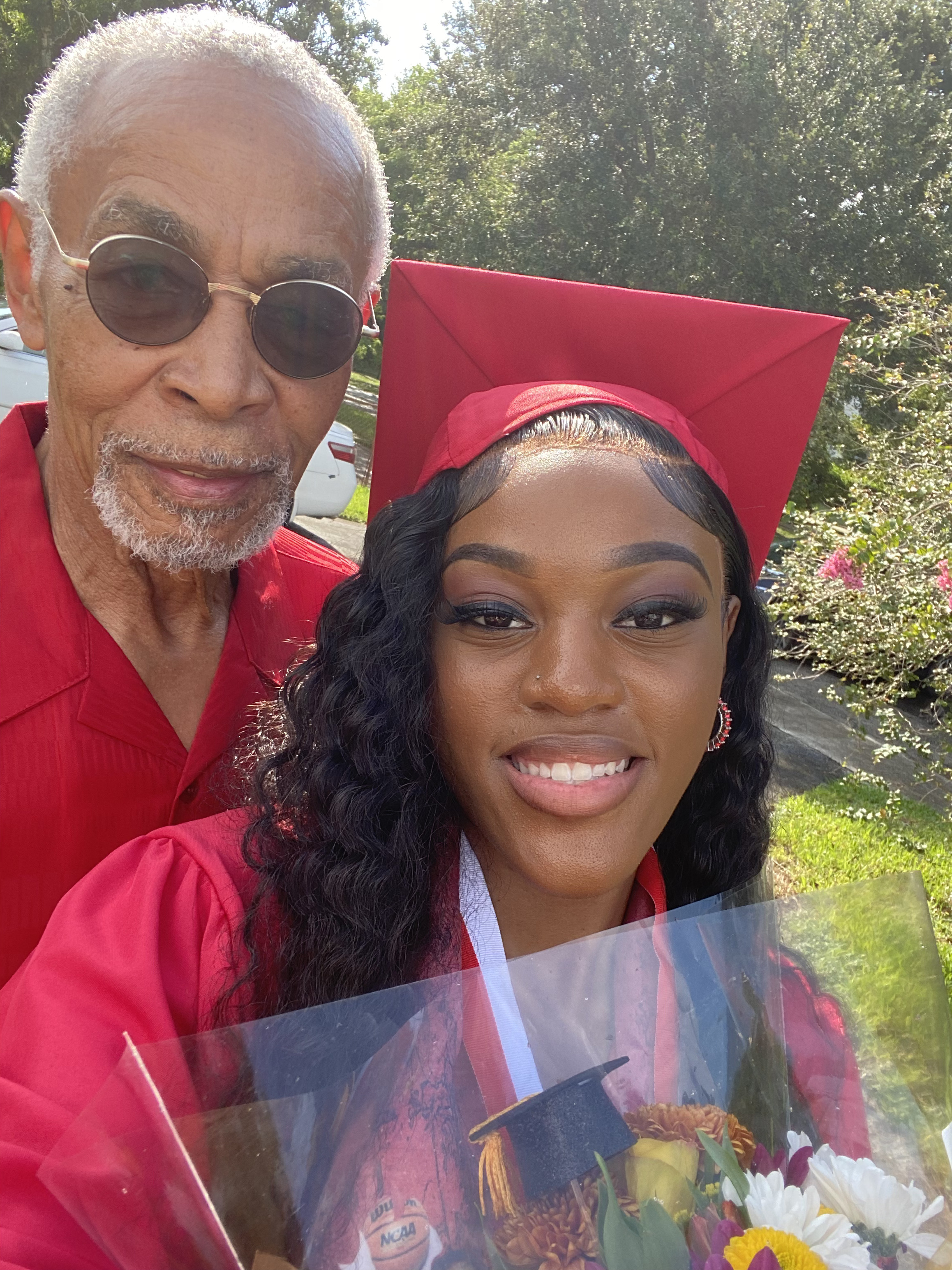 Graduate with grandfather